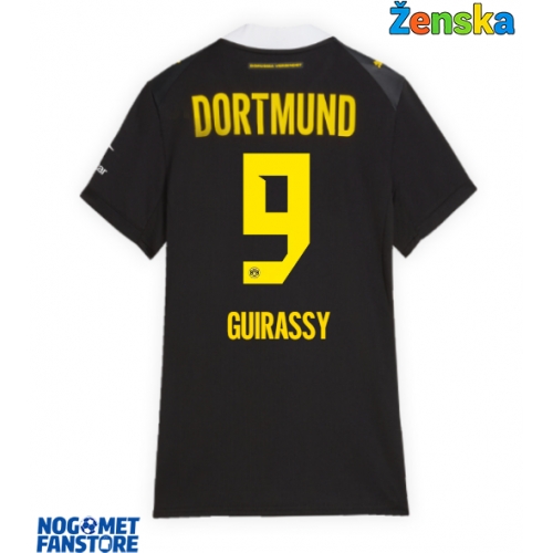 Borussia Dortmund Serhou Guirassy #9 Gostujuci Dres za Ženska 2026-27 Kratak Rukav